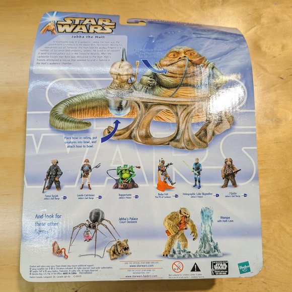 Unopened Star Wars Jabba the Hutt Figure Return of the Jedi 2004 - Picture 5 of 6